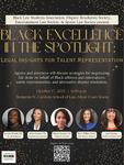 Black Excellence In The Spotlight: Legal Insights For Talent Representation by Cardozo Black Law Students Association, Cardozo Dispute Resolution Society, Cardozo Entertainment Law Society, Cardozo Sports Law Society, and Cardozo FAME Center