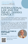 International Law and the Israel-Hamas Conflict