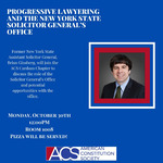 Progressive Lawyering and The New York State Solicitor General's Office