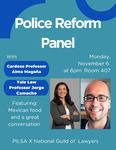 Police Reform Panel by Cardozo Public Interest Law Student Association and Cardozo National Lawyers Guild