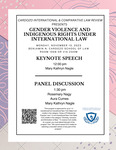 Gender Violence and Indigenous Rights Under International Law by Cardozo International and Comparative Law Review
