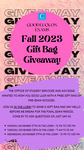 Fall 2023 Giftbag Giveaway by Cardozo Office of Student Services & Advising