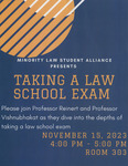 Taking A Law School Exam by Cardozo Minority Law Student Alliance (MLSA)