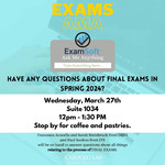 Exams AMA by Cardozo Office of Student Services & Advising