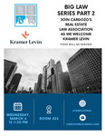 Big Law Event Part II: Kramer Levin by Cardozo Real Estate Law Association