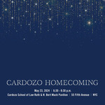 Cardozo Homecoming & Reunion by Benjamin N. Cardozo School of Law