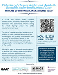 Violations of Human Rights and Available Remedies Under International Law: The Case of the United Arab Emirates (UAE)