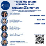 Trust and Estates Attorney Panel and Networking Reception