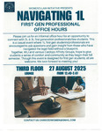 Navigating 1L First-Gen Professional Office Hours by Women's Law Initiative