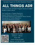 All things ADR by Kukin Program for Conflict Resolution
