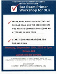 Bar Exam Primer Workshop for 3Ls by Cardozo Office of Academic Success and Stephen Iannacone