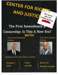 The First Amendment & Censorship: Is This A New Era