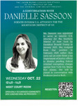 A Conversation With Danielle Sassoon, Former Interim U.S. Attorney for the Southern District of NY