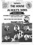 The House Always Wins by Cardozo Sports Law Society (CSLS), Cardozo Antitrust Society, Marc Edelman, Bob Boland, Paul McDonald, Chris Brolley, Michael Hsu, Neha Vyas, and Adam Dale
