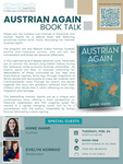 Austrian Again Book Talk by Cardozo Law Institute in Holocaust and Human Rights (CLIHHR), Anne Hand, and Evelyn Konrad