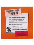 Character & Fitness, Teach In