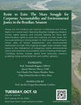 Resist to Exist: The Mura Struggle for Corporate Accountability and Environmental Justice in the Brazilian Amazon