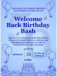 Welcome Back Birthday Bash by Cardozo Office of Student Services & Advising