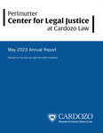 May 2023 Annual Report by Perlmutter Center for Legal Justice at Cardozo Law