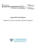 August 2025 Annual Report by Perlmutter Center for Legal Justice