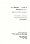 Seventh Annual Commencement Exercises by Benjamin N. Cardozo School of Law
