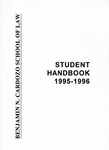 1995-1996 by Benjamin N. Cardozo School of Law